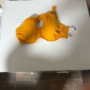Yellow Bikini Top